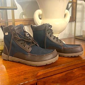 Lems Boulder Boot NEW Mens Navy Stout Barefoot Euro 45 US 10.5-11 Hiking Outdoor